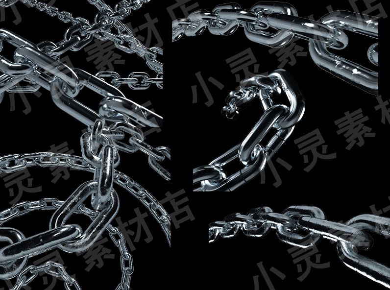 Makima Chainsaw Man Chains & Iron Chain Assets -Transparent Cosplay FX-COSPLAYFX